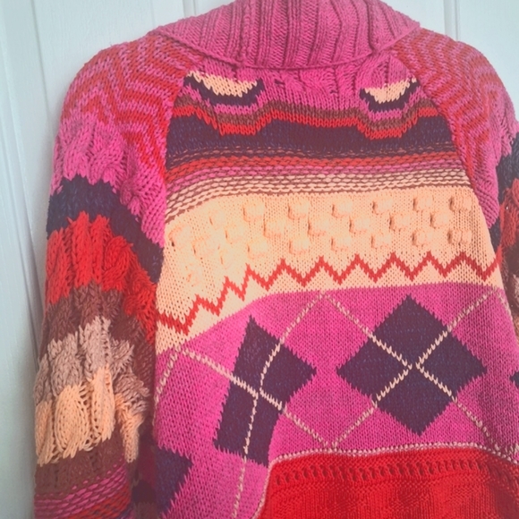 Free People - Argyle Smile Cardigan - Picture 8 of 10